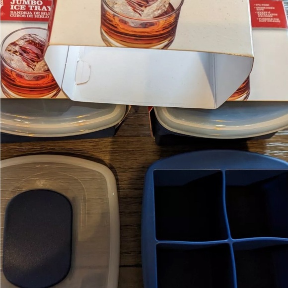 (3) Crofton silicon large cube ice trays great for bourbon 🥃 - Picture 6 of 6